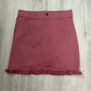 Umgee Denim-styled skirt.